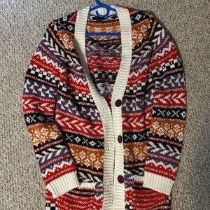 Double Zero Multicolor Knit Sweater